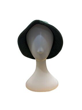 Fahrenheit Green Cotton Fisherman Bucket Hat Size S/M